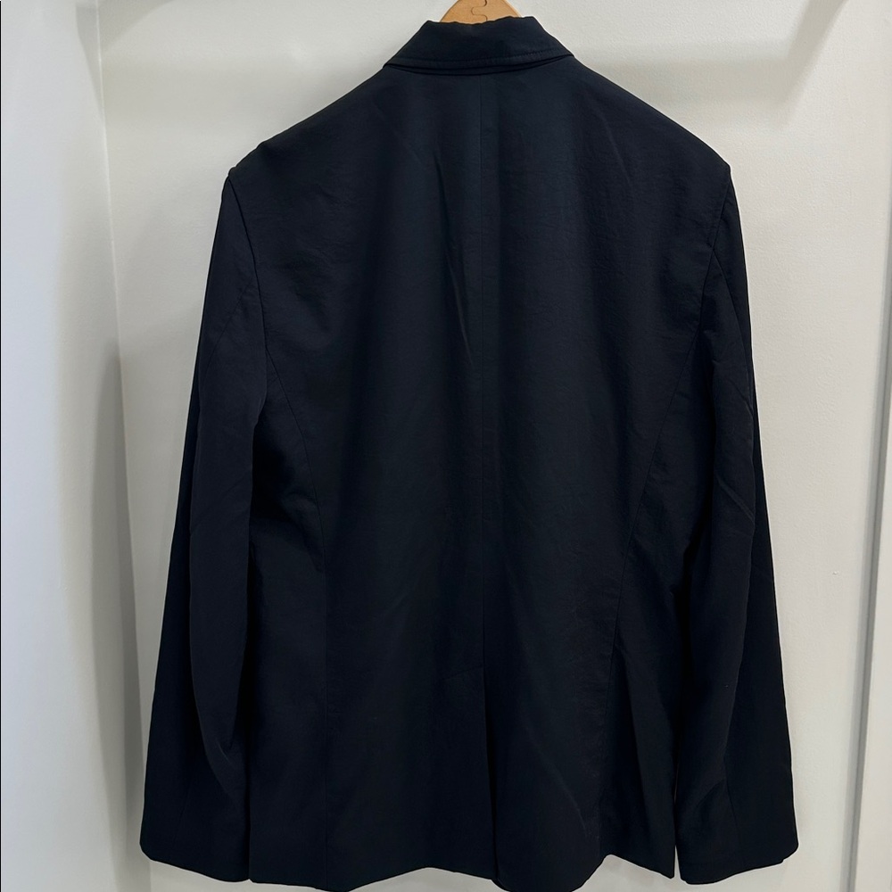 Vince Navy Blue Tech Blazer Mens M - Picture 3 of 7